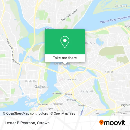 Lester B Pearson map