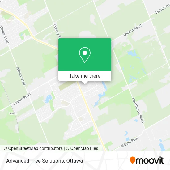 Advanced Tree Solutions map
