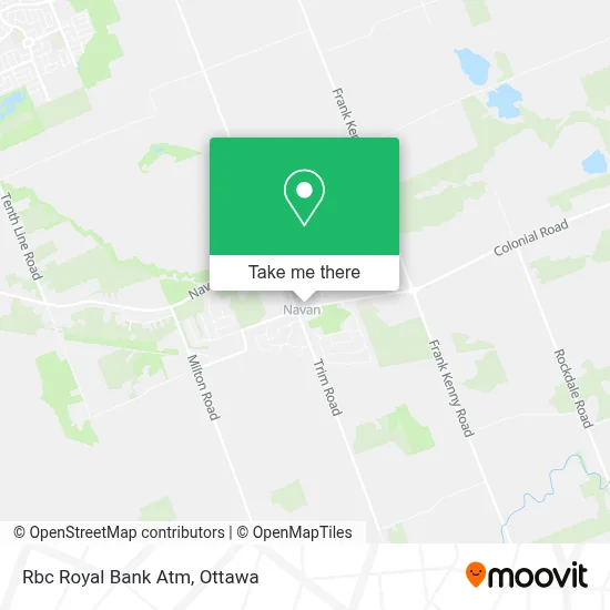 Rbc Royal Bank Atm map