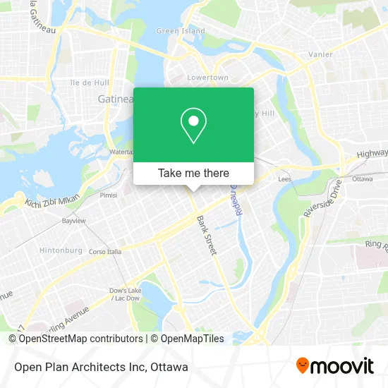 Open Plan Architects Inc map