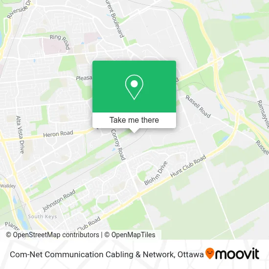 Com-Net Communication Cabling & Network map