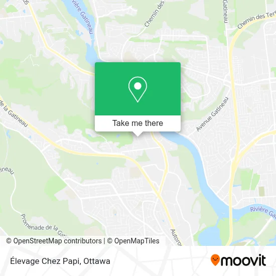 Élevage Chez Papi map