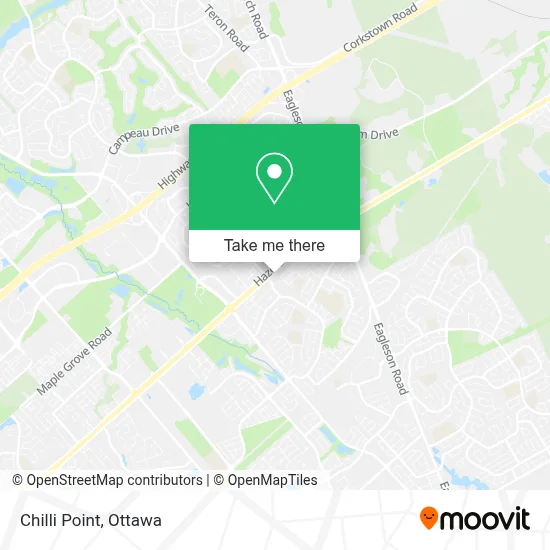 Chilli Point map