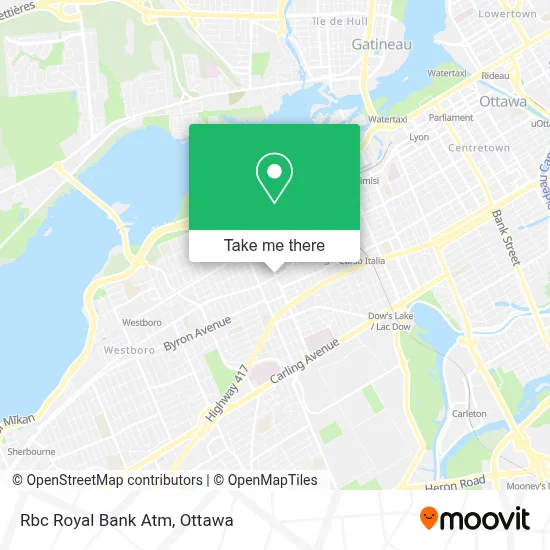 Rbc Royal Bank Atm map