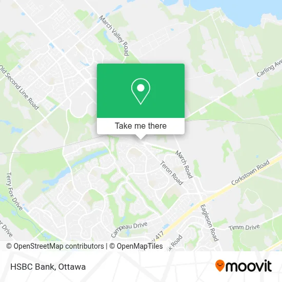 Hsbc Bank map