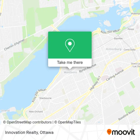 Innovation Realty map