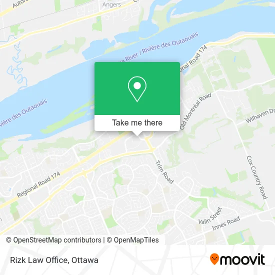 Rizk Law Office map