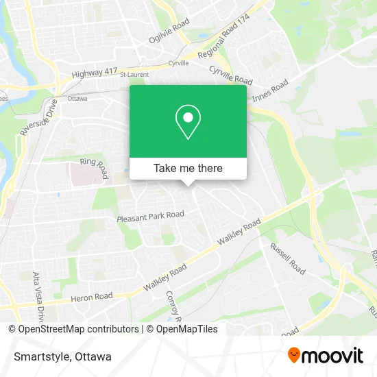 Smartstyle map