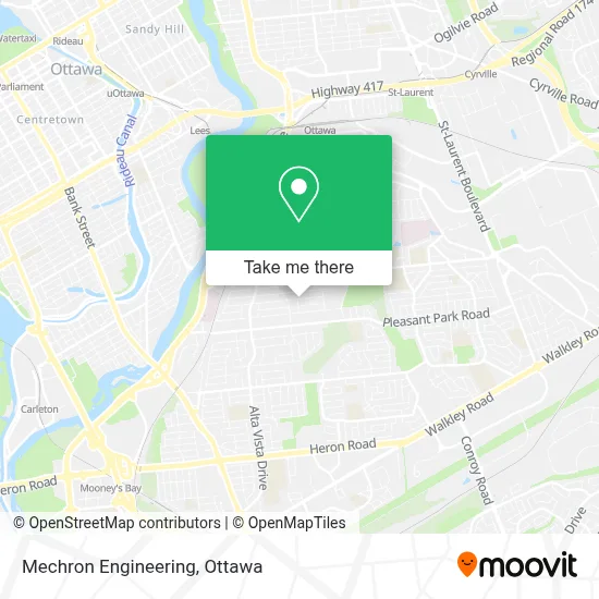 Mechron Engineering map