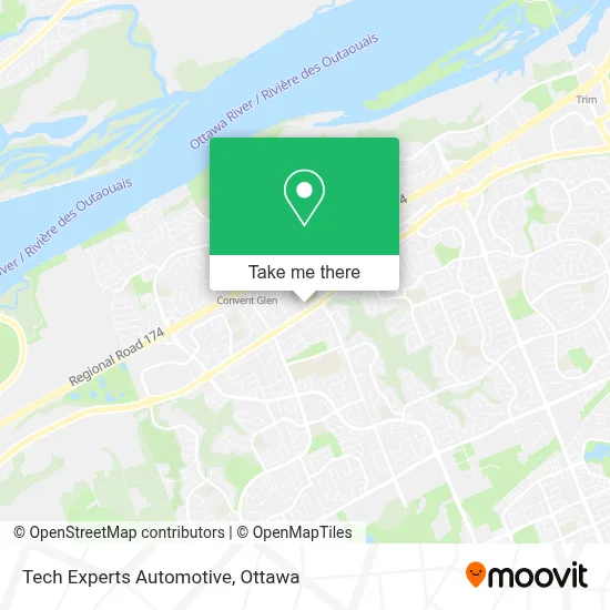 Tech Experts Automotive map