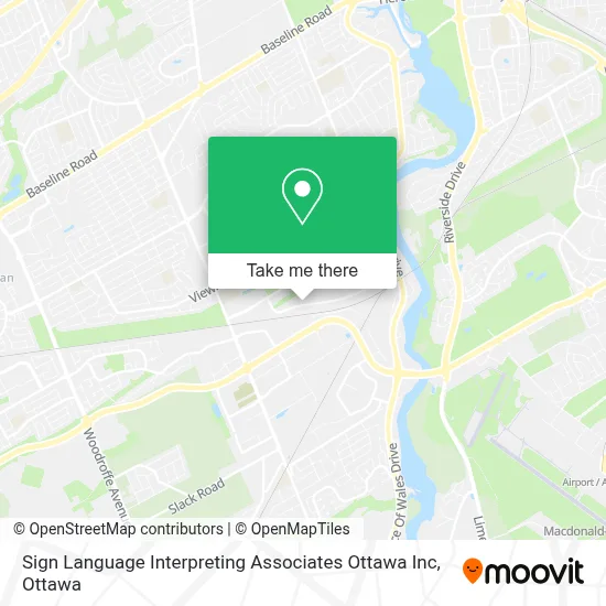 Sign Language Interpreting Associates Ottawa Inc map