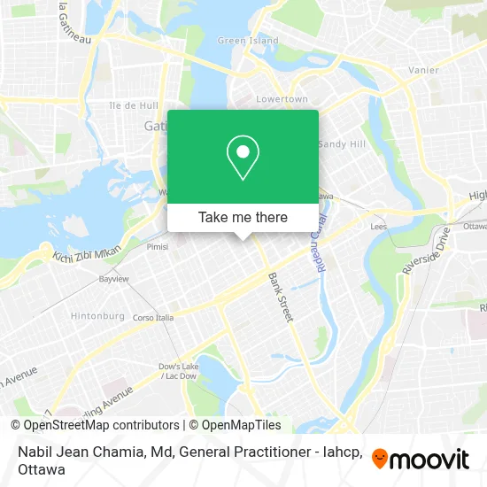 Nabil Jean Chamia, Md, General Practitioner - Iahcp map