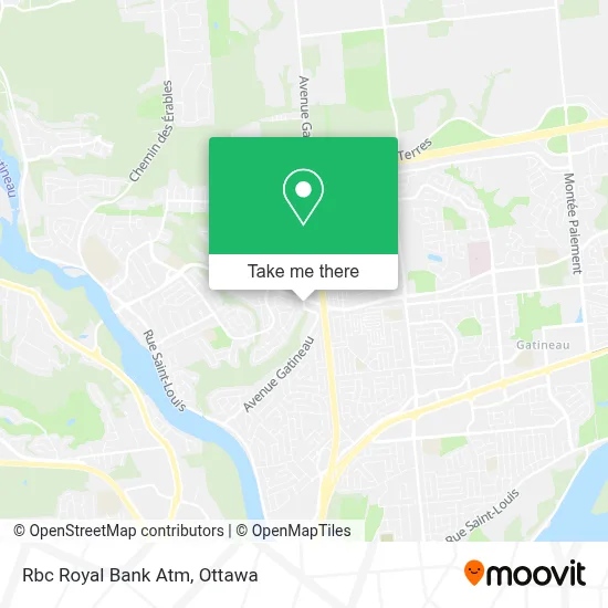 Rbc Royal Bank Atm map