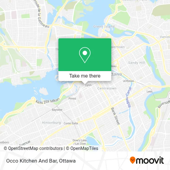 Occo Kitchen And Bar map