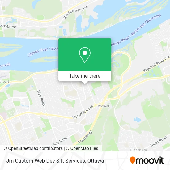 Jm Custom Web Dev & It Services map