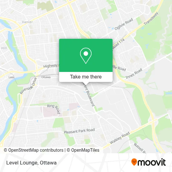 Level Lounge map