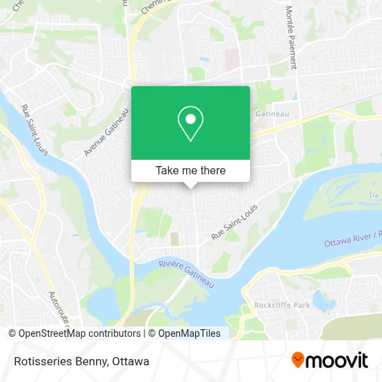 Rotisseries Benny map
