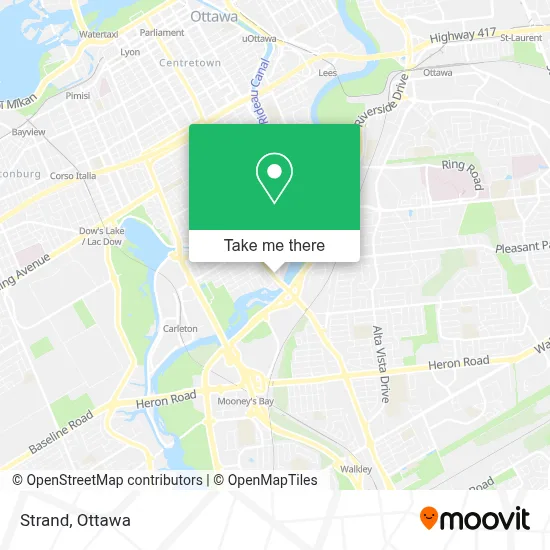 Strand map