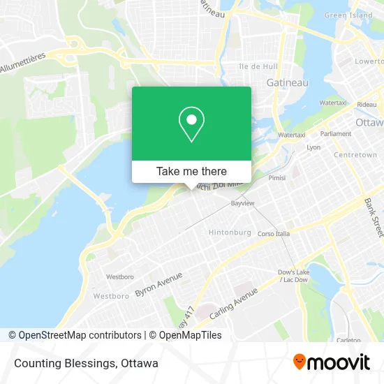 Counting Blessings map