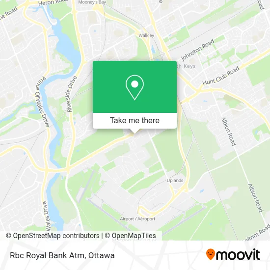 Rbc Royal Bank Atm map