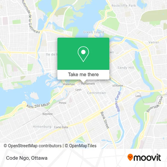 Code Ngo map