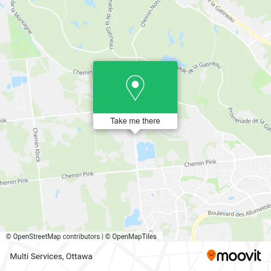 Multi Services map