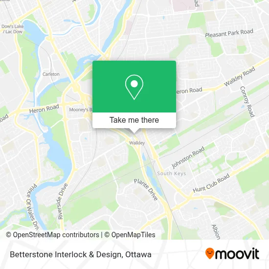 Betterstone Interlock & Design map