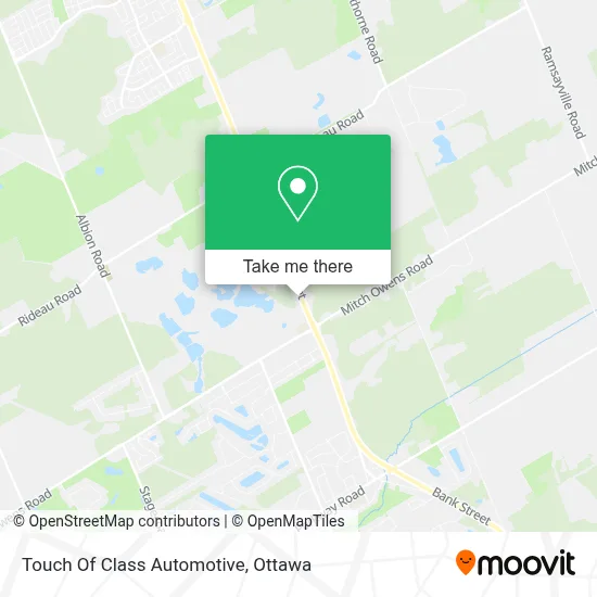 Touch Of Class Automotive map