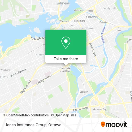 Janes Insurance Group map