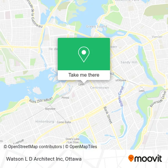Watson L D Architect Inc map