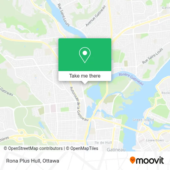 Rona Plus Hull map