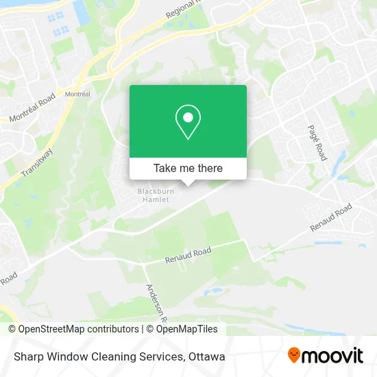 Sharp Window Cleaning Services map