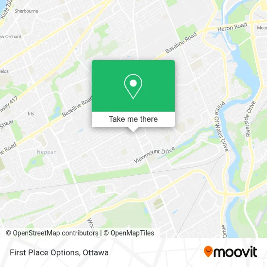 First Place Options map