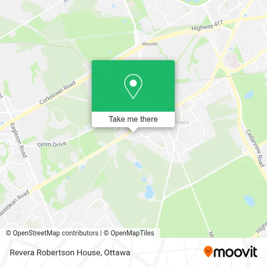 Revera Robertson House map