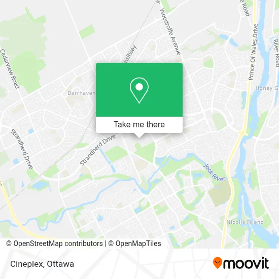 Cineplex map