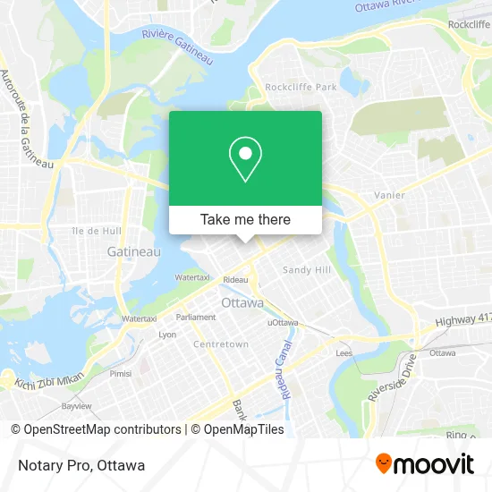Notary Pro map