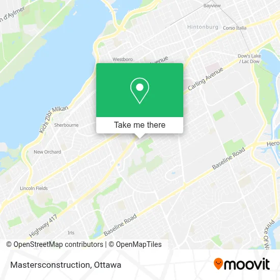 Mastersconstruction map