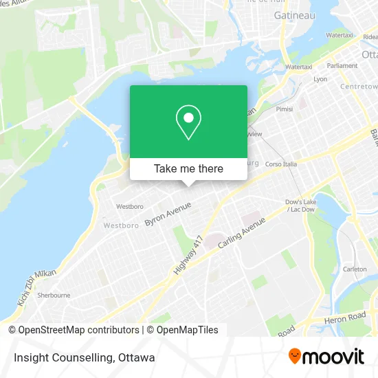 Insight Counselling map