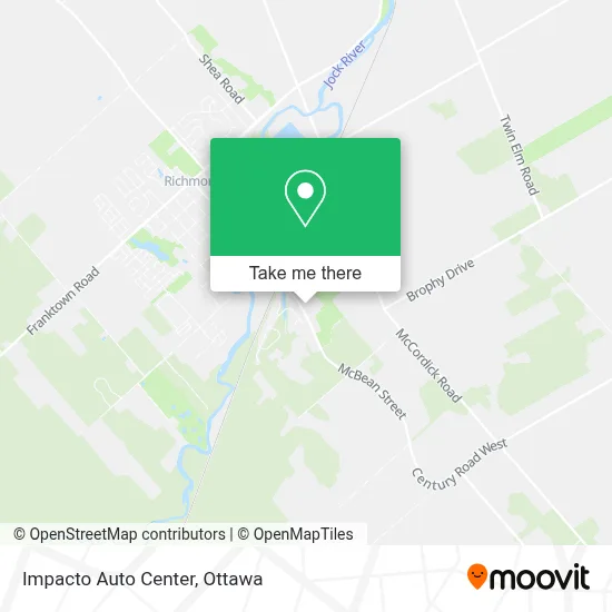Impacto Auto Center map