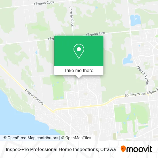 Inspec-Pro Professional Home Inspections map