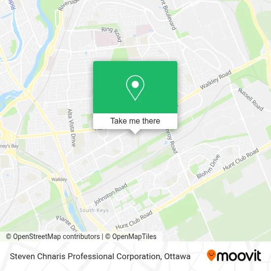Steven Chnaris Professional Corporation map