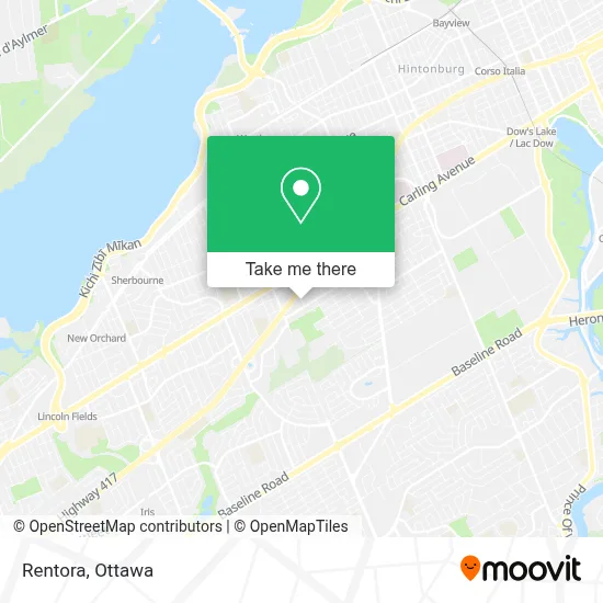 Rentora map