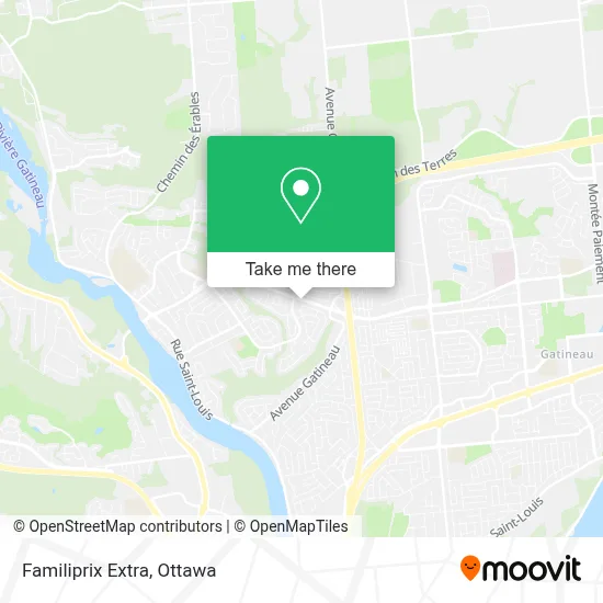 Familiprix Extra map