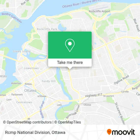 Rcmp National Division map