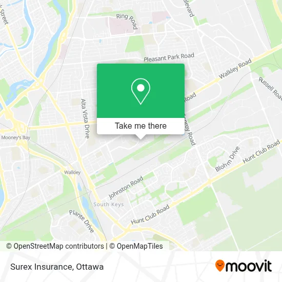 Surex Insurance map