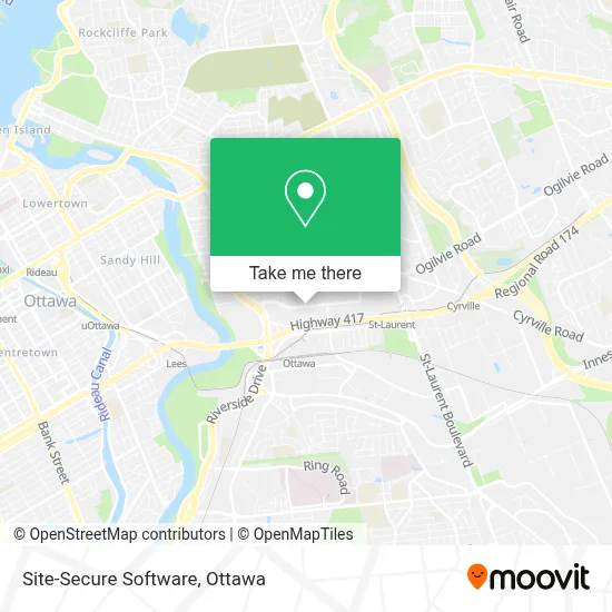 Site-Secure Software map