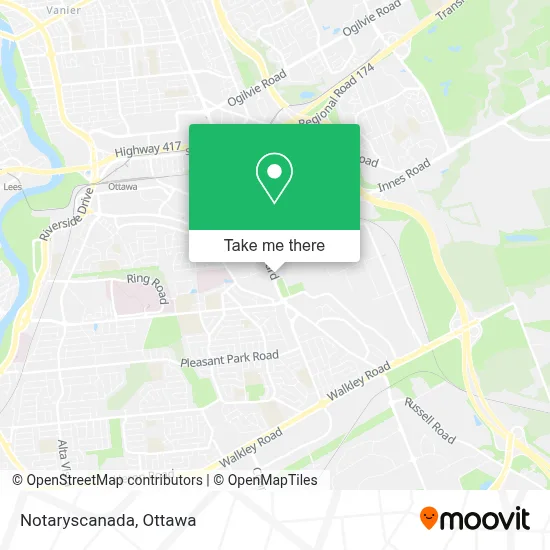 Notaryscanada map