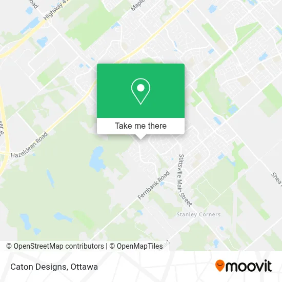 Caton Designs map