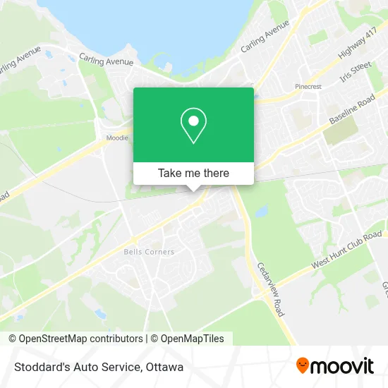 Stoddard's Auto Service map