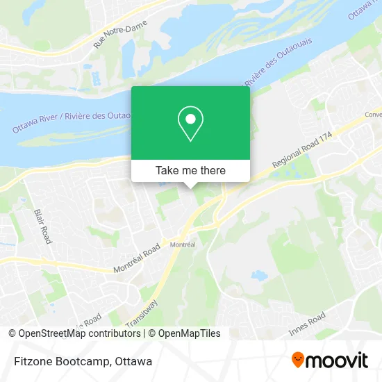 Fitzone Bootcamp map